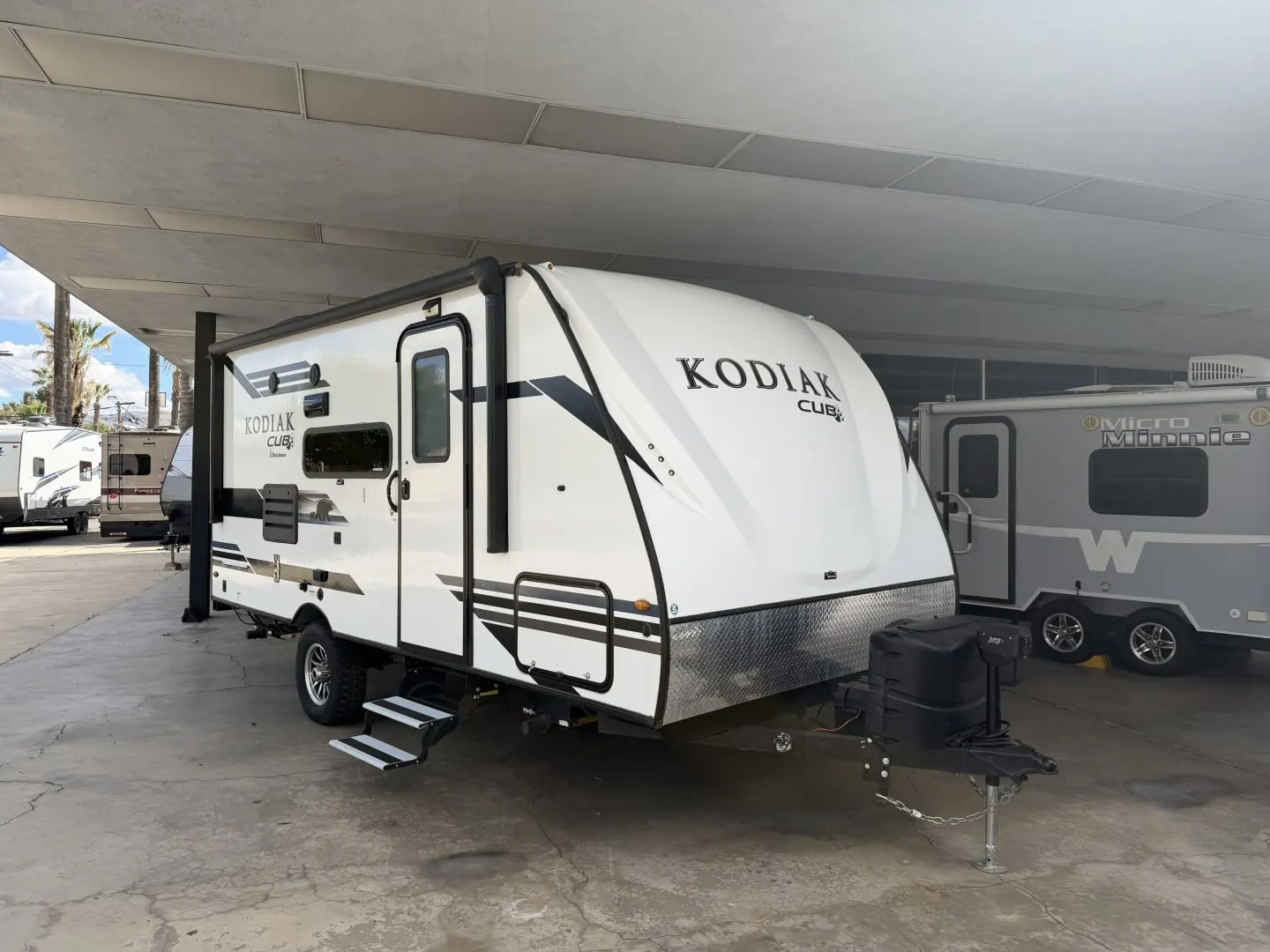 2021 Dutchmen Kodiak Cub 175BH small travel trailer, exterior