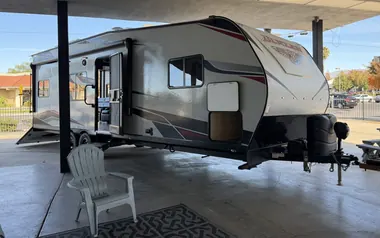 2022 Genesis Supreme Blazen 2614FS toy hauler, exterior